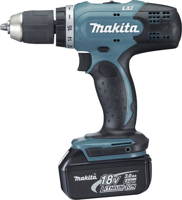 Makita DDF453SFX7 DDF453SFX7 Akku-Bohrschrauber  18 V 3.0 Ah Li-Ion inkl. Akku