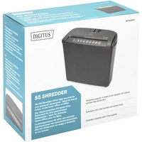 Digitus DA-81604 Aktenvernichter 5 Blatt Streifenschnitt 7 mm P-1 7 l Digitus DA-81604 Aktenvernichter 5 Blatt Streifenschnitt 7 mm P-1 7 l