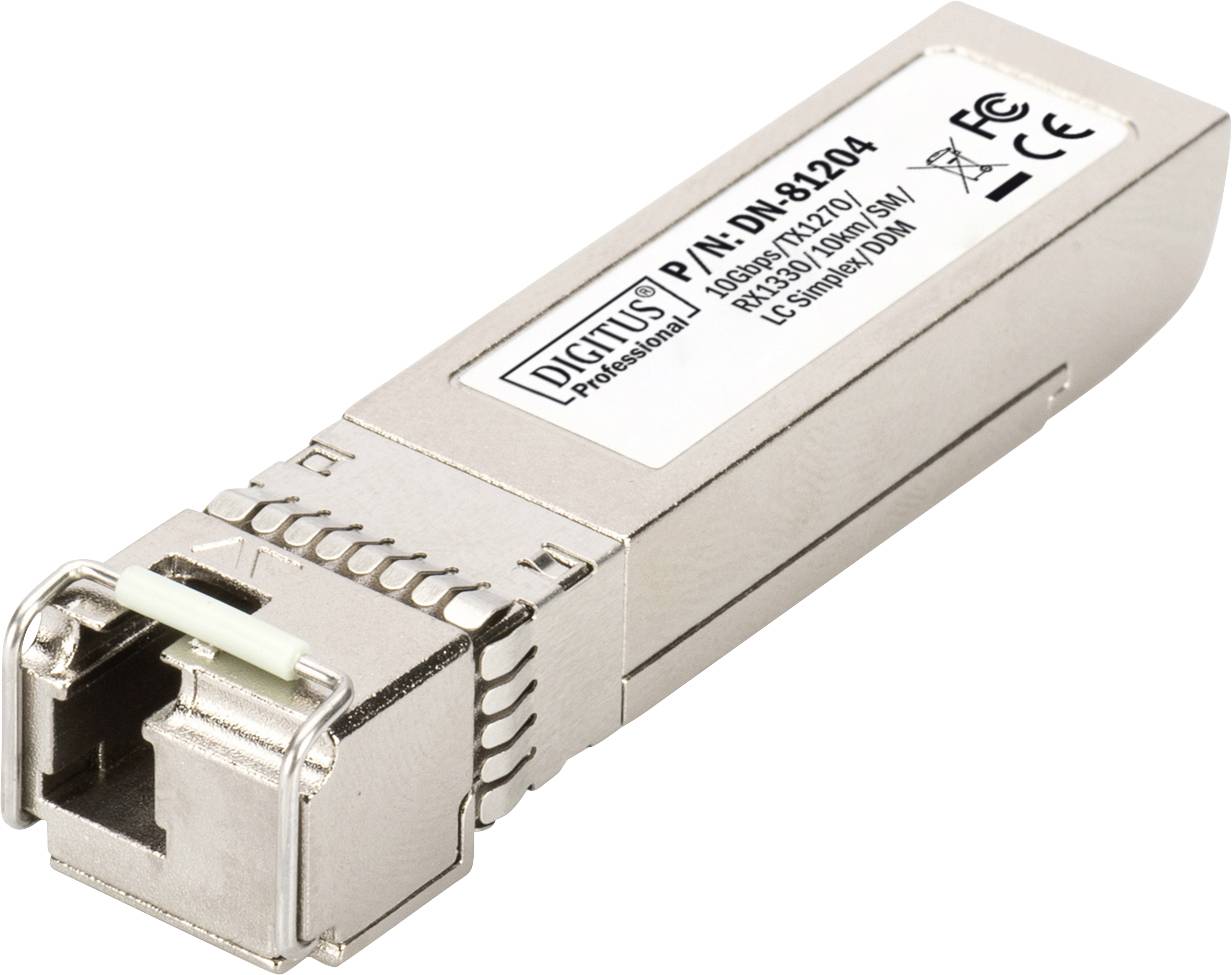Digitus DN-81204 DN-81204 SFP+ Transceiver-Modul 10 GBit/s 10 km Modultyp LC