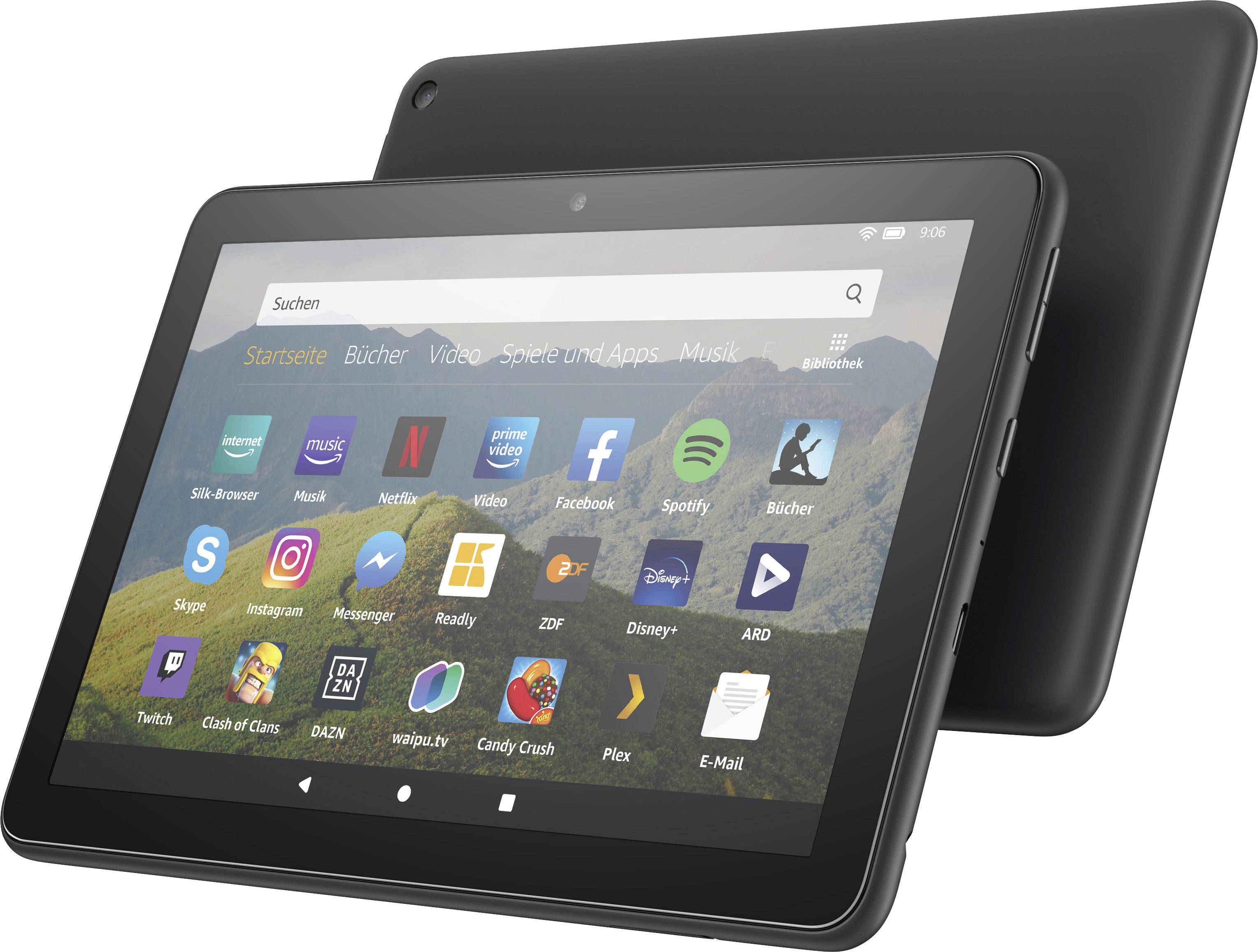 Amazon Fire HD 8 Kids WiFi Schwarz Android-Tablet 20.3cm (8 Zoll) 2GHz 1280 x 800 Pixel