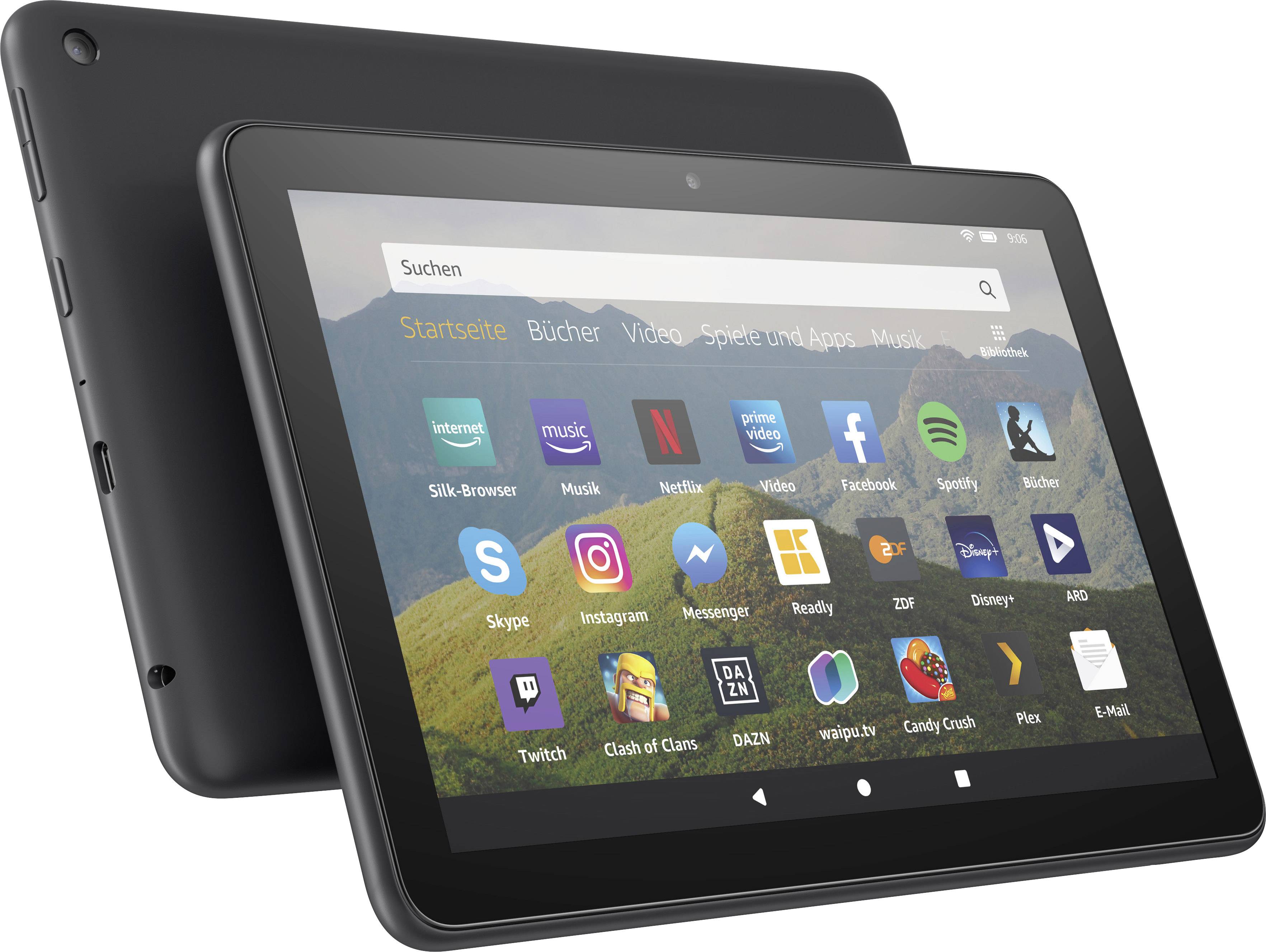 Amazon Fire HD 8 Kids WiFi Schwarz Android-Tablet 20.3cm (8 Zoll) 2GHz 1280 x 800 Pixel