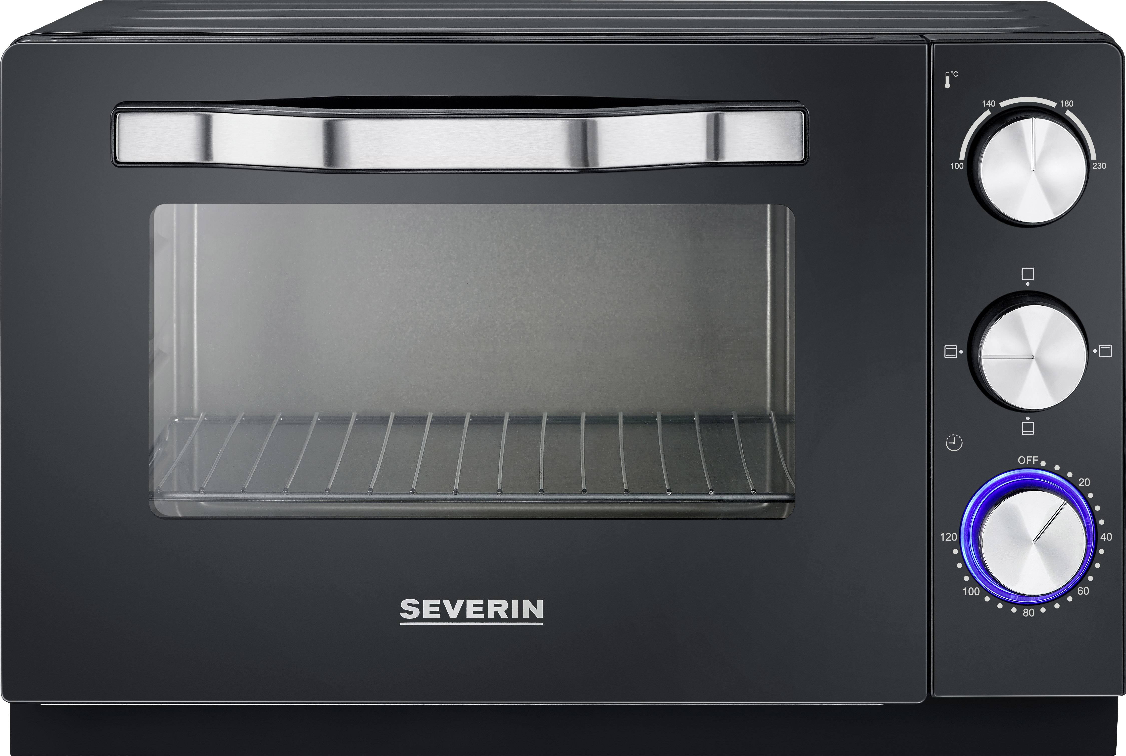 Severin 2070 Minibackofen Grillfunktion, mit Pizzafunktion