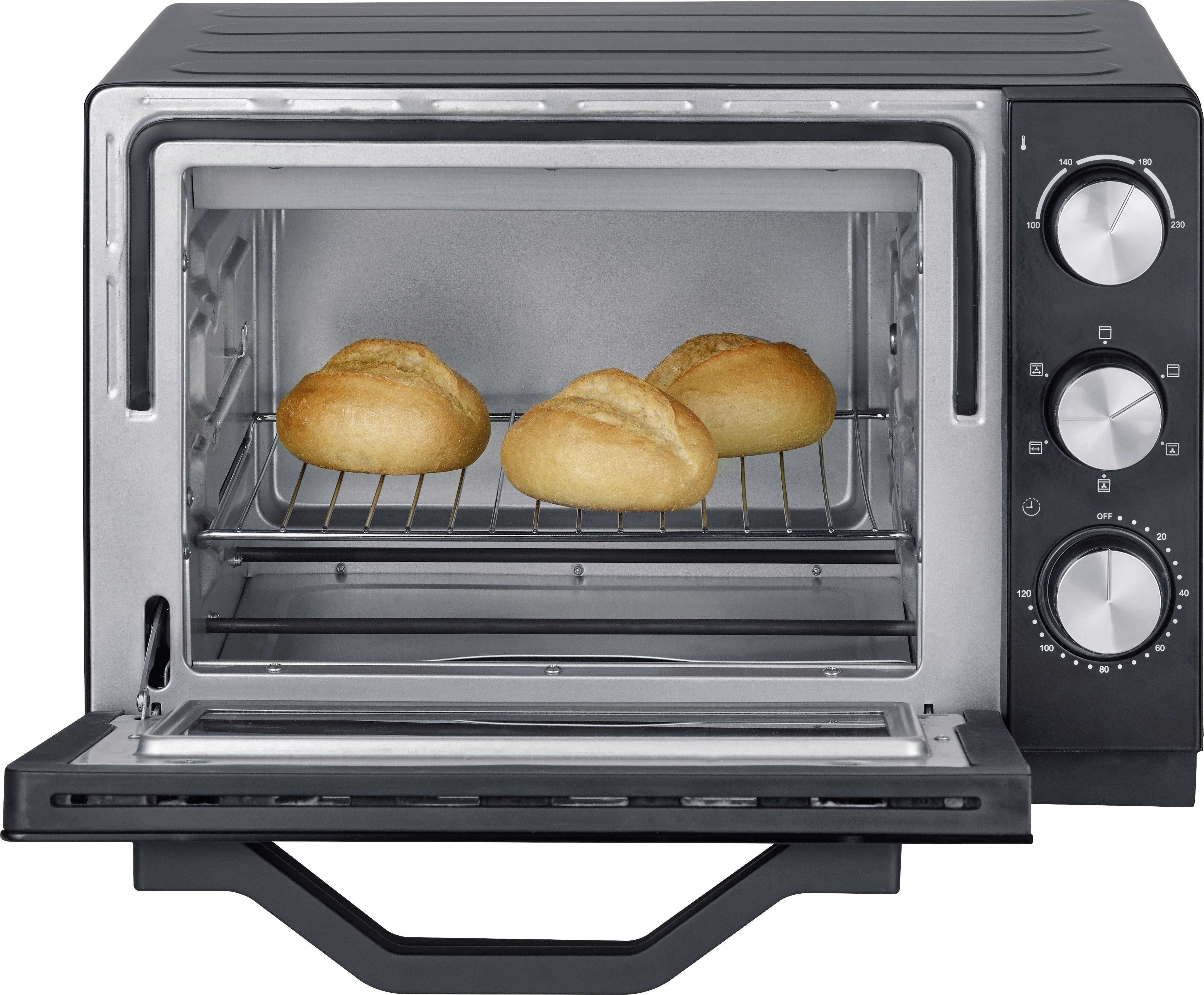 Severin 2071 Minibackofen Timerfunktion 20 l