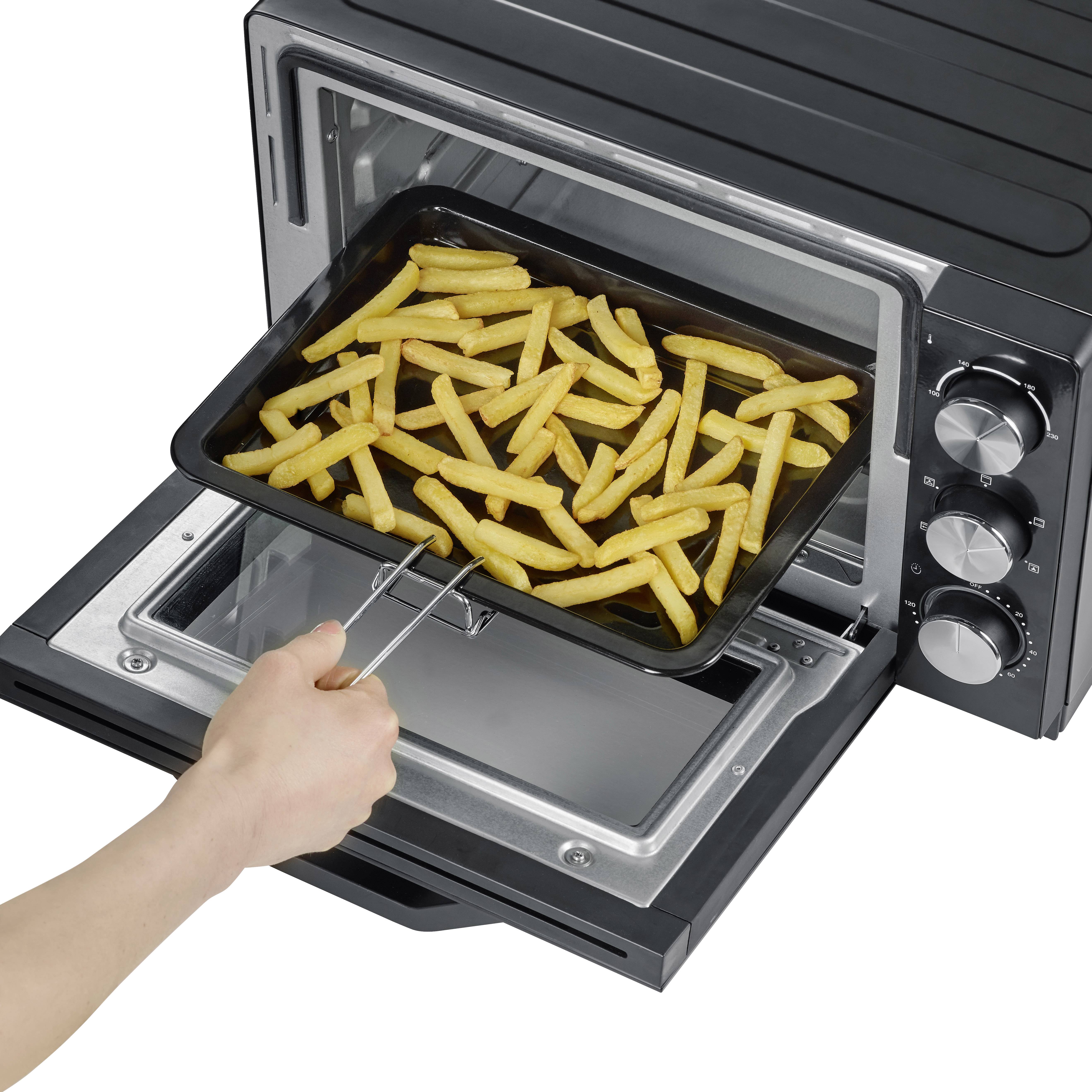 Severin 2071 Minibackofen Timerfunktion 20 l