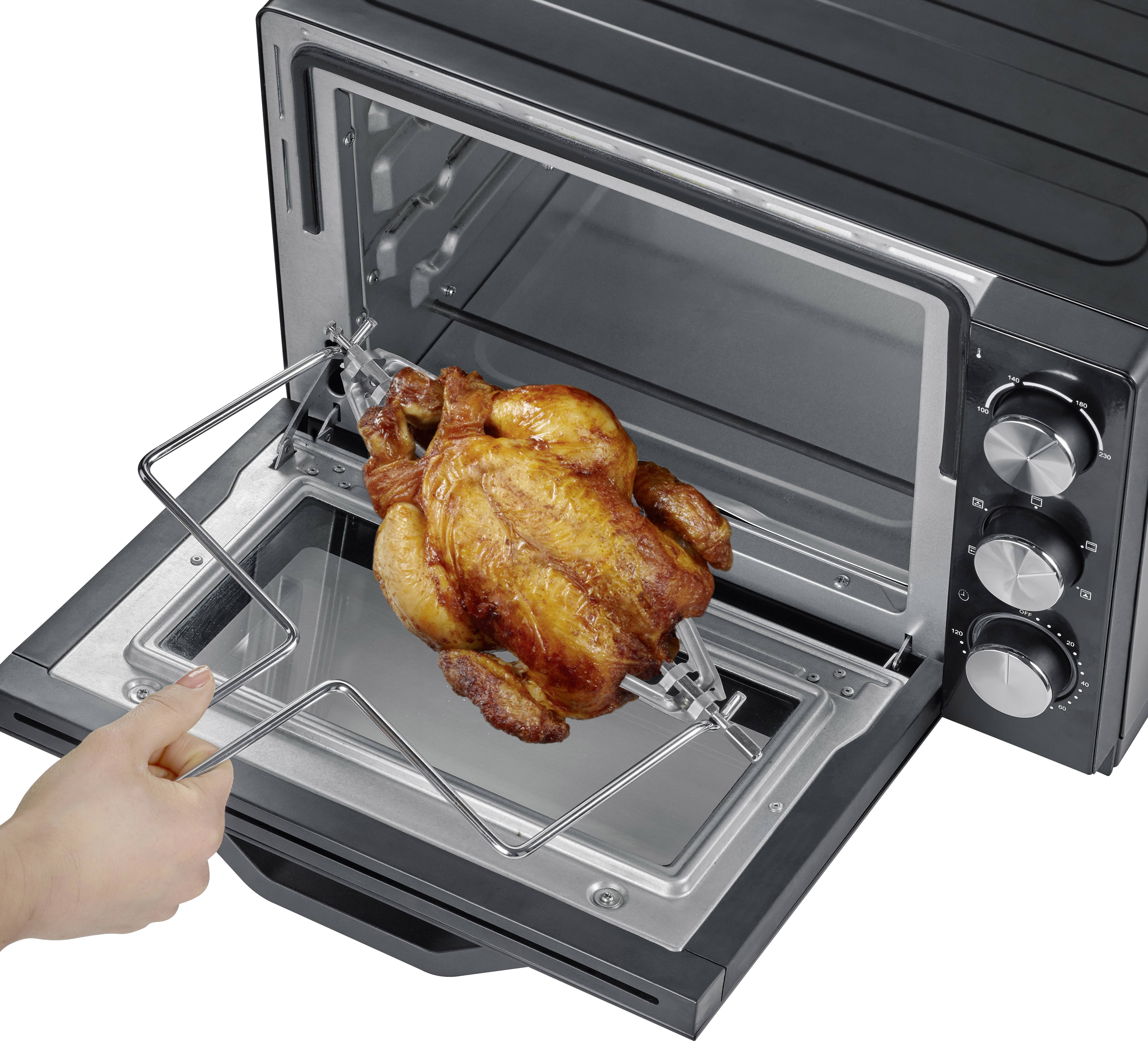 Severin 2071 Minibackofen Timerfunktion 20 l