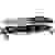 Severin 2373 Raclette 8Pfännchen, Antihaftbeschichtung, Grillfunktion Edelstahl (gebürstet), Schwarz