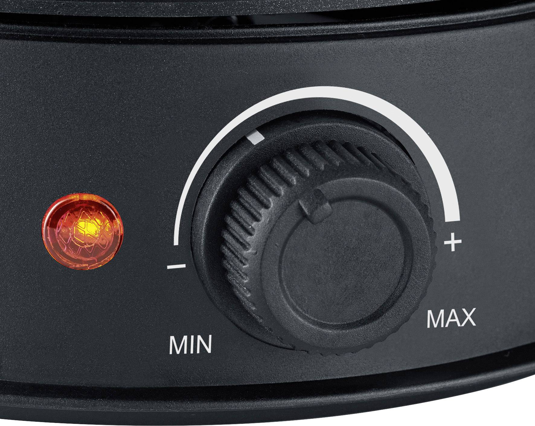 Severin 2470 Fondue 1500W 8 Fonduegabeln Edelstahl (gebürstet), Schwarz