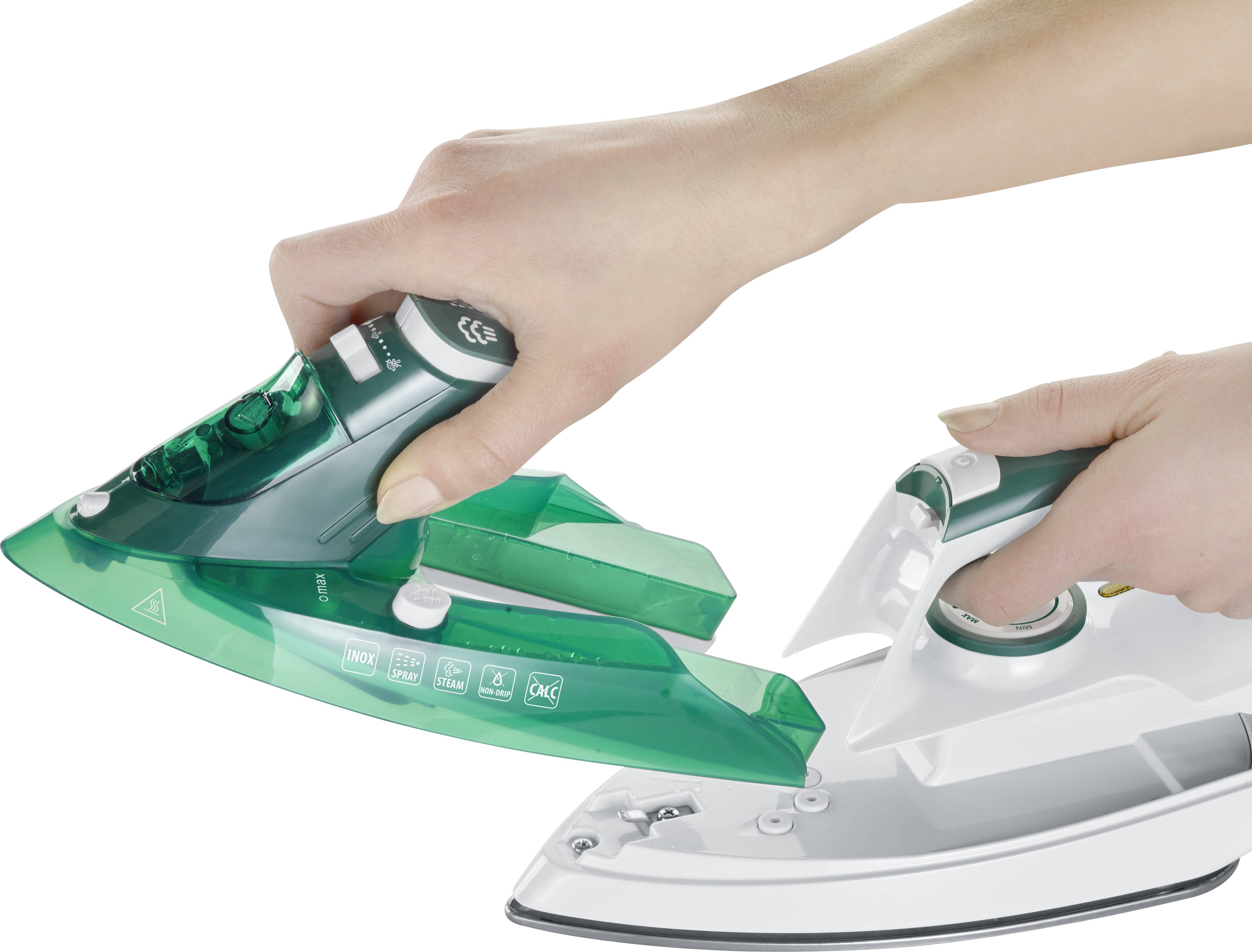 Severin BA 3261 BA 3261 Dampfbügeleisen 2400W Weiß, Grün