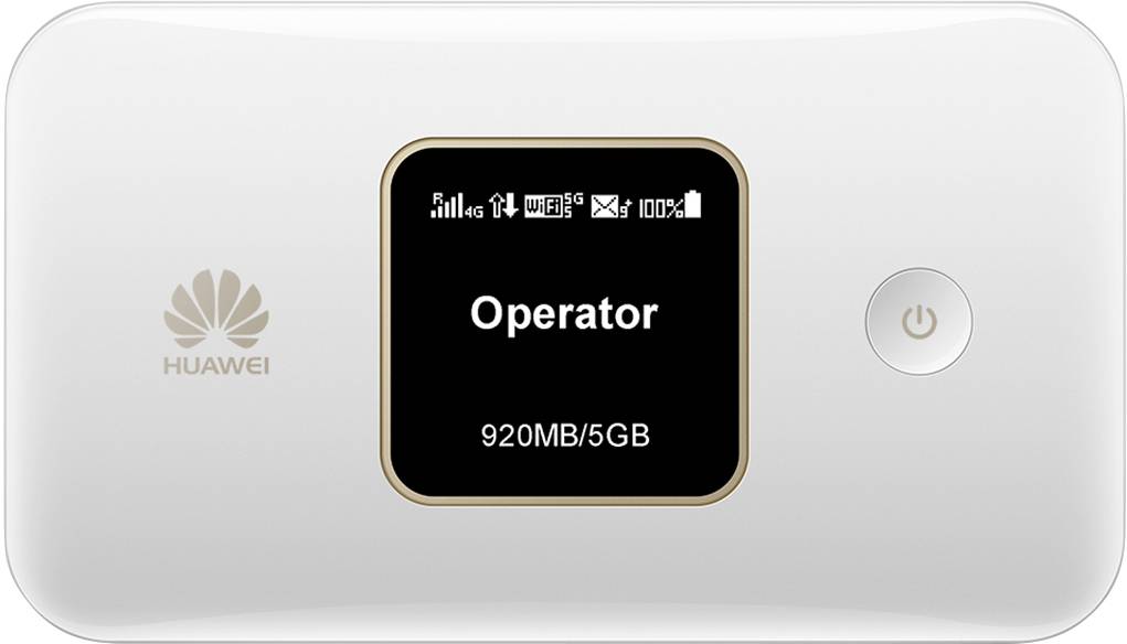 HUAWEI E5785-92c Mobiler LTE-WLAN-Hotspot bis 16 Geräte 300 MBit/s MIMO Weiß