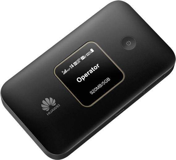 HUAWEI E5785-92c Mobiler LTE-WLAN-Hotspot bis 16 Geräte 300 MBit/s MIMO Schwarz