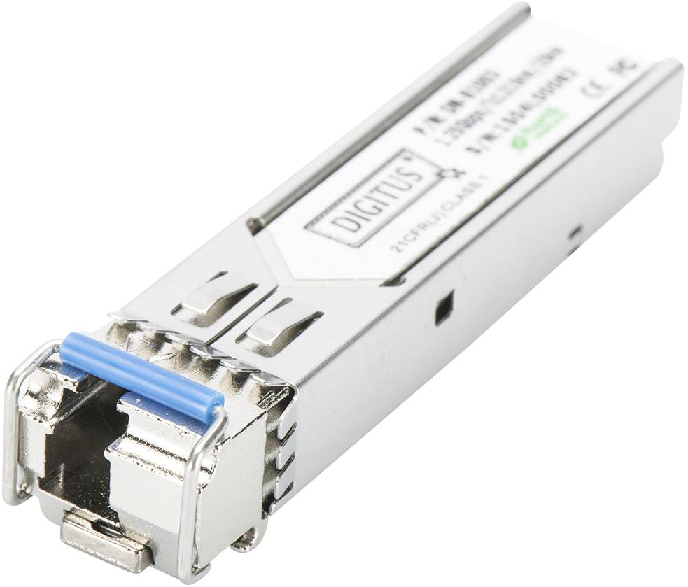 Digitus DN-81003-01 DN-81003-01 SFP (Mini-GBIC) Transceiver-Modul 1.25 GBit/s 20 km Modultyp LC