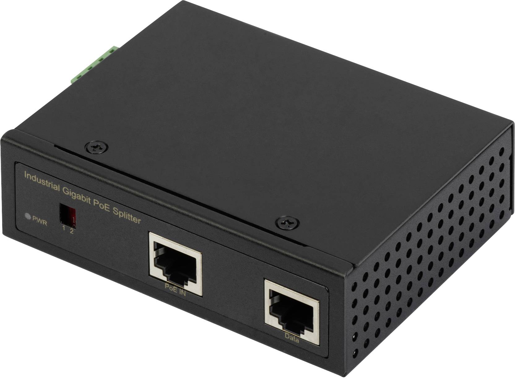 Digitus DN-651111 PoE Splitter 10 / 100 / 1000MBit/s IEEE 802.3af (12.95 W), IEEE 802.3at (25.5 W), IEEE 802.3bt