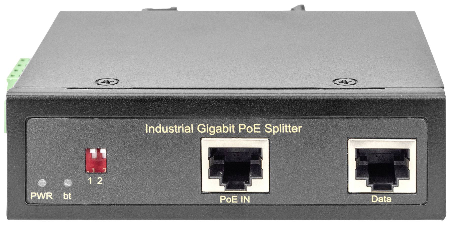 Digitus DN-651111 PoE Splitter 10 / 100 / 1000MBit/s IEEE 802.3af (12.95 W), IEEE 802.3at (25.5 W), IEEE 802.3bt