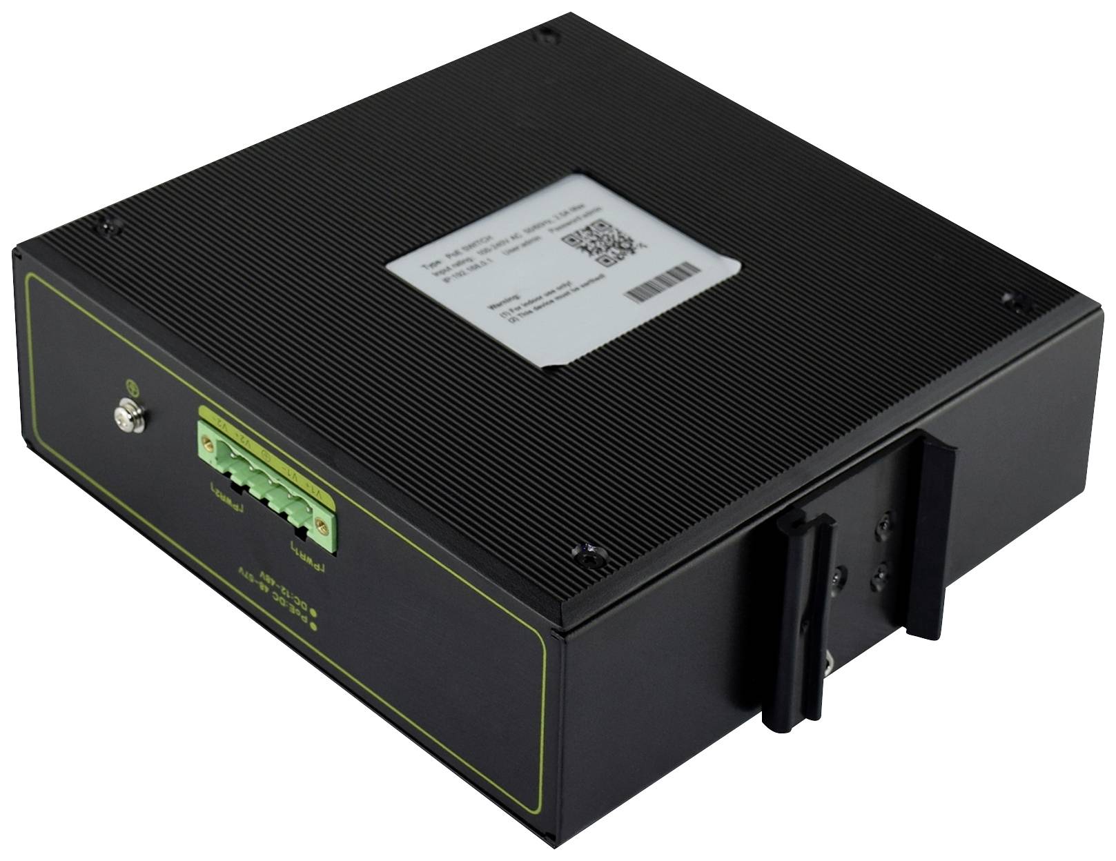 Digitus DN-651109 Industrial Ethernet Switch 10 / 100 / 1000 MBit/s IEEE 802.3af (12.95 W), IEEE 802.3at (25.5 W)