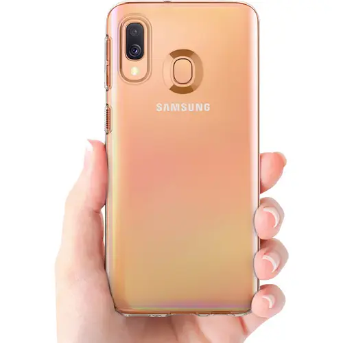 Spigen Liquid Crystal Case Samsung Galaxy A40 Klar Spigen Liquid Crystal Case Samsung Galaxy A40 Klar