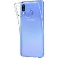 Spigen Liquid Crystal Case Samsung Galaxy A40 Klar Spigen Liquid Crystal Case Samsung Galaxy A40 Klar