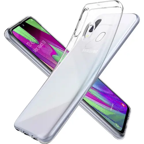 Spigen Liquid Crystal Case Samsung Galaxy A40 Klar Spigen Liquid Crystal Case Samsung Galaxy A40 Klar
