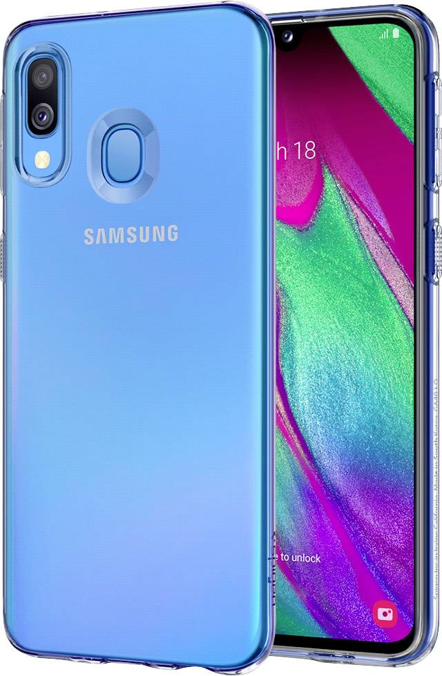 Spigen Liquid Crystal Case Samsung Galaxy A40 Klar