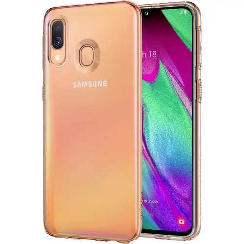 Spigen Liquid Crystal Case Samsung Galaxy A40 Klar Spigen Liquid Crystal Case Samsung Galaxy A40 Klar