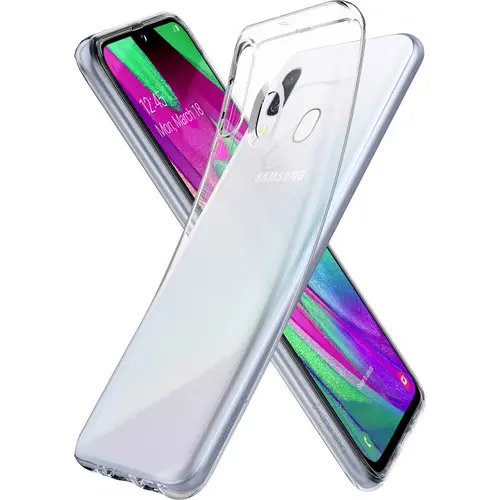 Spigen Liquid Crystal Case Samsung Galaxy A40 Klar Spigen Liquid Crystal Case Samsung Galaxy A40 Klar