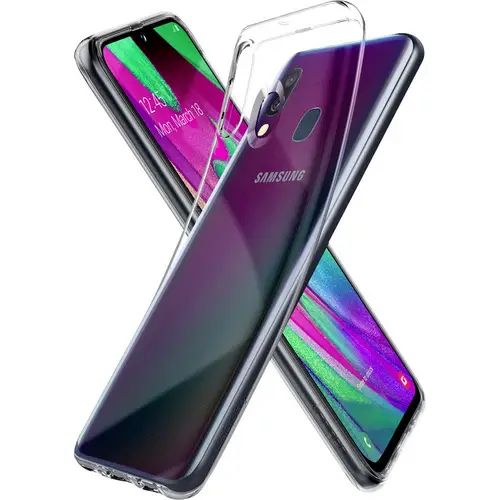 Spigen Liquid Crystal Case Samsung Galaxy A40 Klar Spigen Liquid Crystal Case Samsung Galaxy A40 Klar