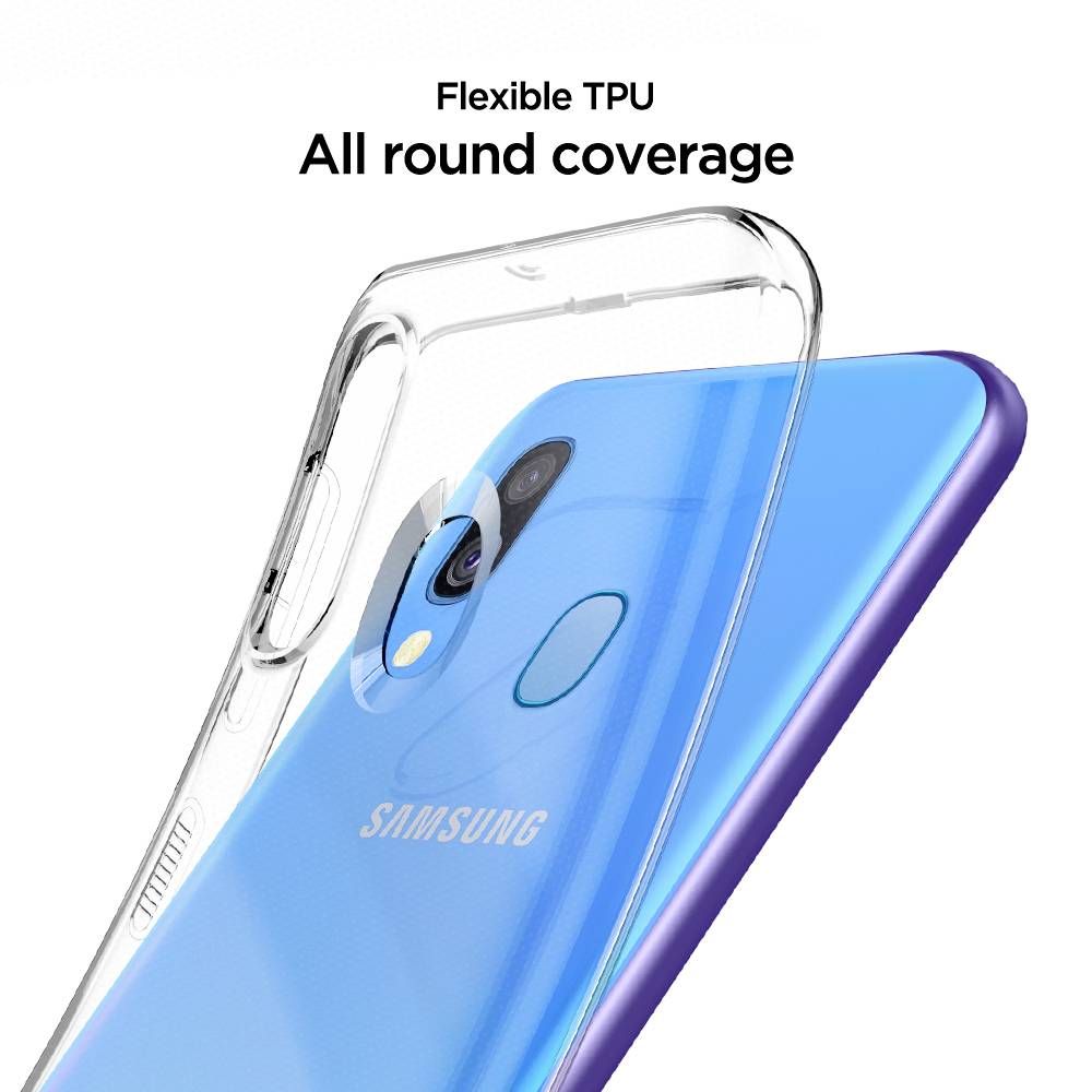 Spigen Liquid Crystal Case Samsung Galaxy A40 Klar