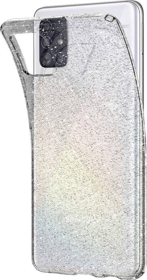 Spigen Liquid Crystal Case Samsung Galaxy A51 Klar, Glitzereffekt