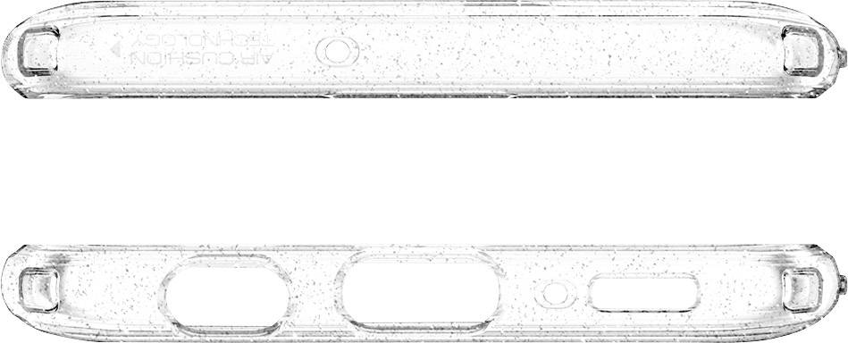 Spigen Liquid Crystal Case Samsung Galaxy A51 Klar, Glitzereffekt