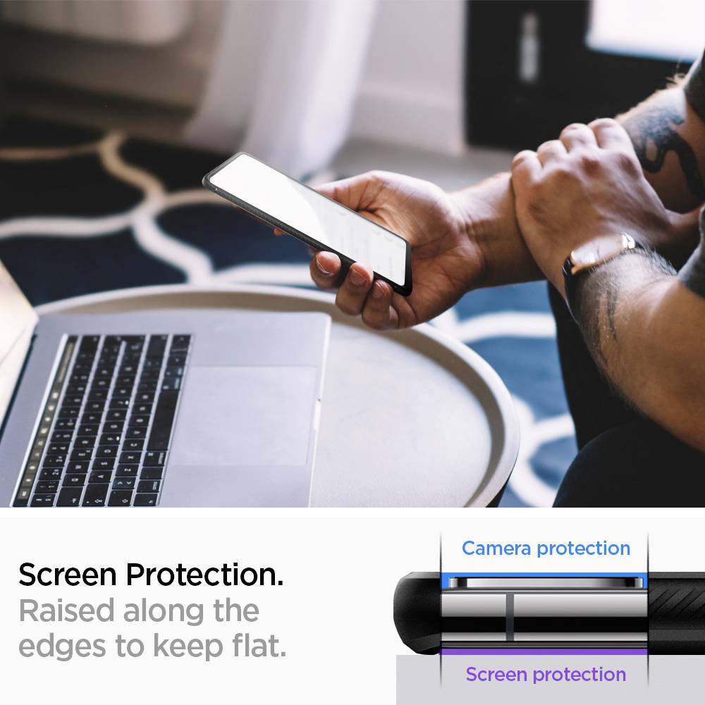 Spigen Rugged Armor Case Samsung Galaxy A71 Matt Black