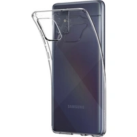 Spigen Liquid Crystal Case Samsung Galaxy A71 Klar Spigen Liquid Crystal Case Samsung Galaxy A71 Klar