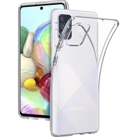 Spigen Liquid Crystal Case Samsung Galaxy A71 Klar Spigen Liquid Crystal Case Samsung Galaxy A71 Klar