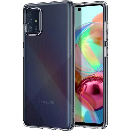 Spigen Liquid Crystal Case Samsung Galaxy A71 Klar Spigen Liquid Crystal Case Samsung Galaxy A71 Klar