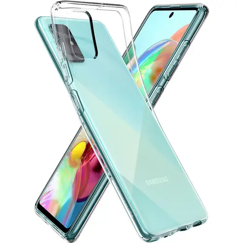 Spigen Liquid Crystal Case Samsung Galaxy A71 Klar Spigen Liquid Crystal Case Samsung Galaxy A71 Klar