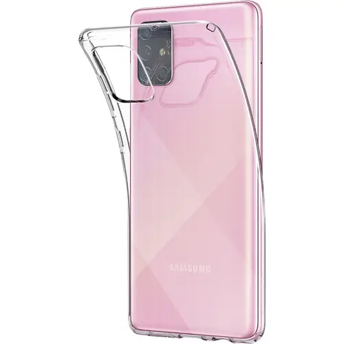 Spigen Liquid Crystal Case Samsung Galaxy A71 Klar Spigen Liquid Crystal Case Samsung Galaxy A71 Klar