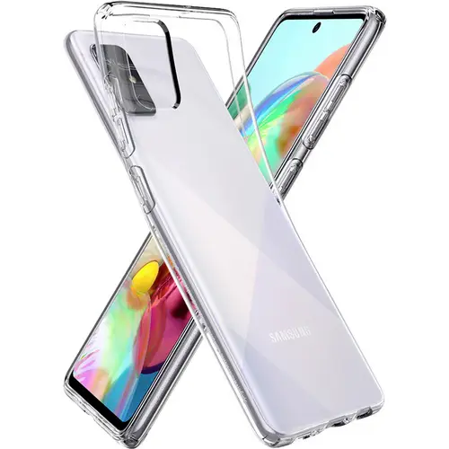 Spigen Liquid Crystal Case Samsung Galaxy A71 Klar Spigen Liquid Crystal Case Samsung Galaxy A71 Klar