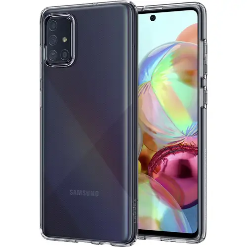 Spigen Liquid Crystal Case Samsung Galaxy A71 Klar Spigen Liquid Crystal Case Samsung Galaxy A71 Klar