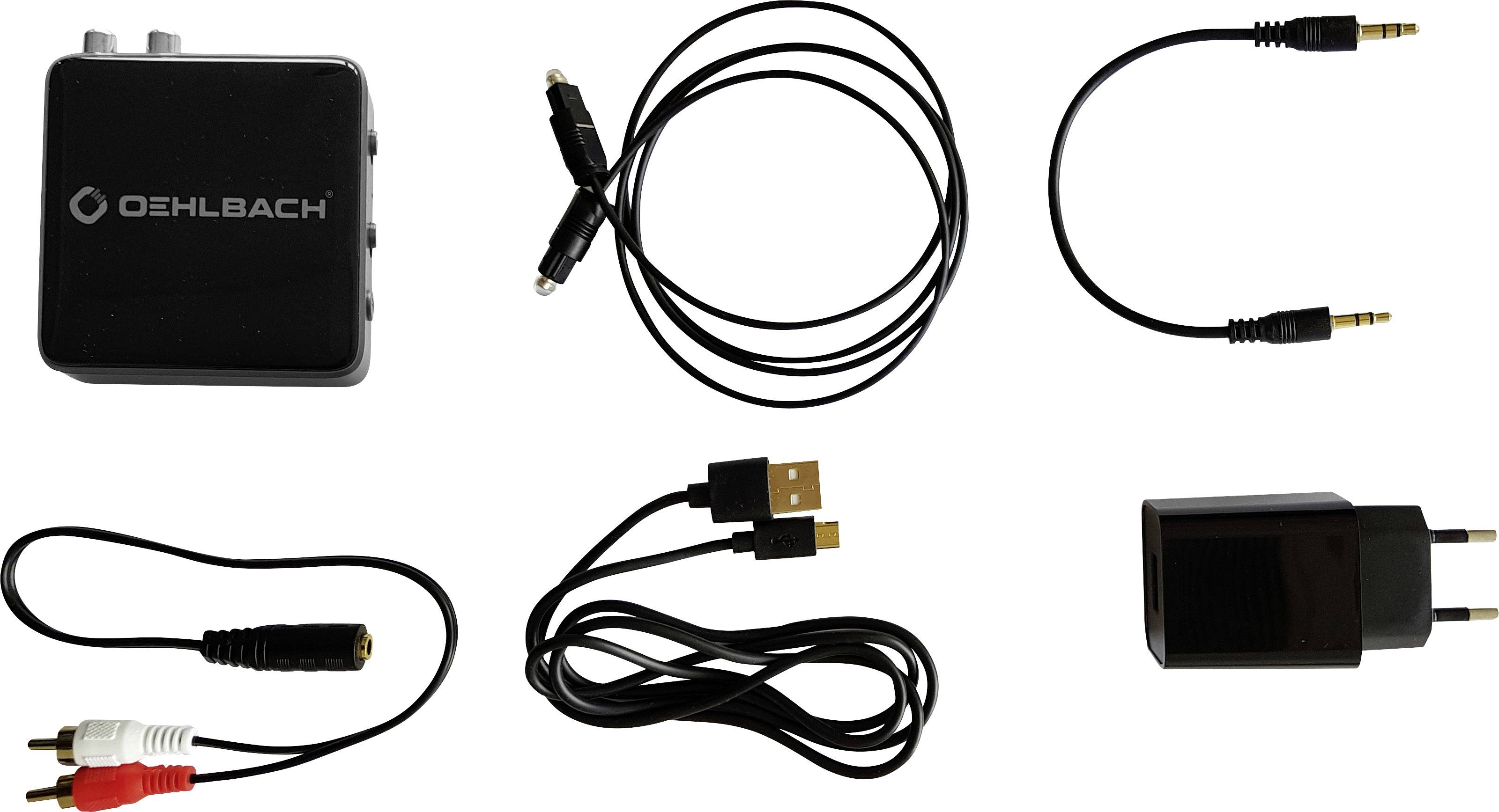 Oehlbach BTR Evolution 5.1 Bluetooth® Musik-Sender/Empfänger Bluetooth Version: 5.1 10m aptX®-Technologie