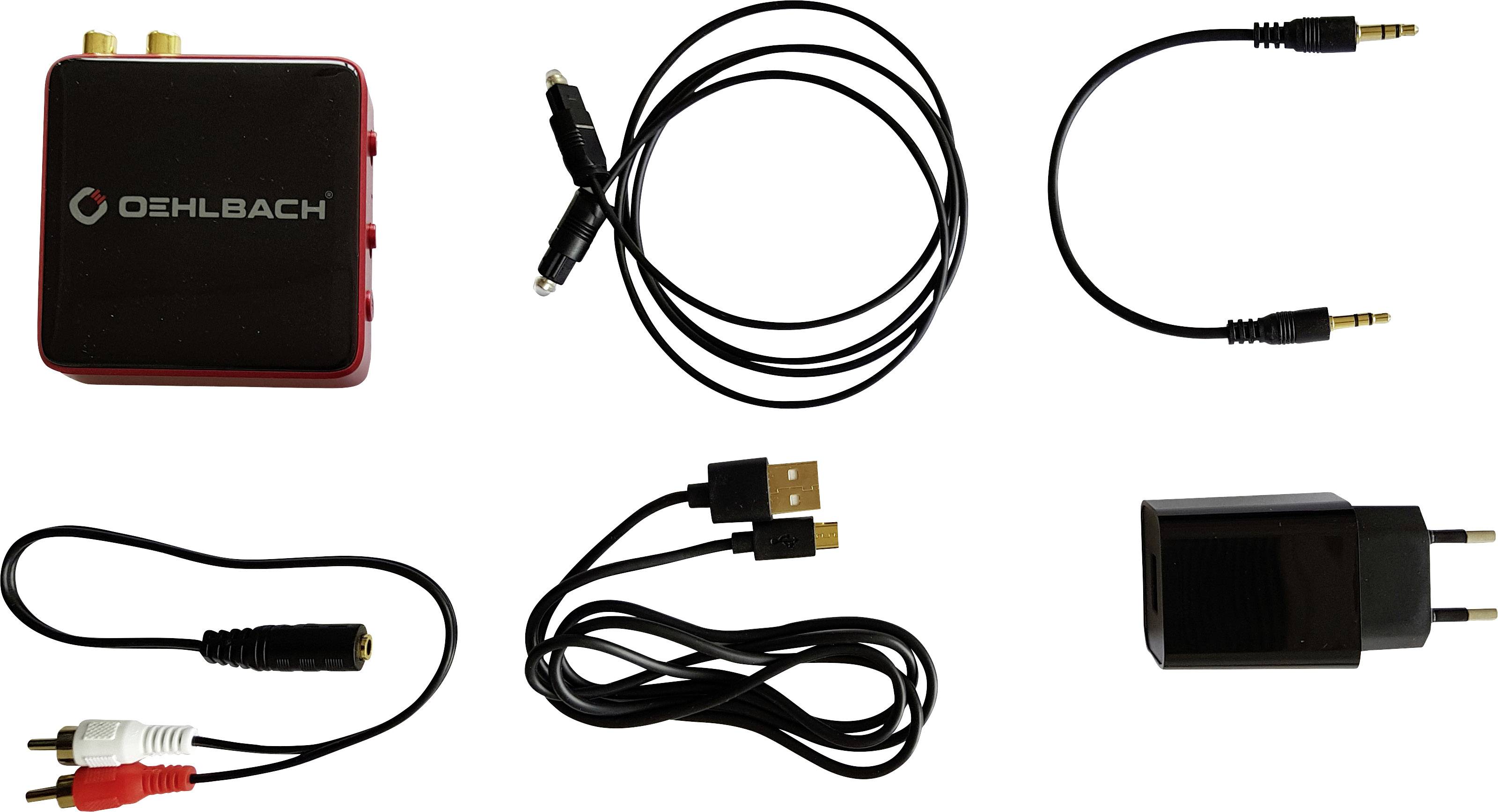 Oehlbach BTR Evolution 5.1 Bluetooth® Musik-Sender/Empfänger Bluetooth Version: 5.1 10 m aptX®-Tec