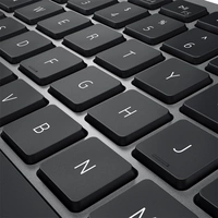 Dell KM7120W Bluetooth®, WLAN Tastatur, Maus-Set Deutsch, QWERTZ Grau (metallic), Schwarz Dell KM7120W Bluetooth®, WLAN Tastatur, Maus-Set Deutsch, QWERTZ Grau (metallic), Schwarz