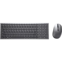 Dell KM7120W Bluetooth®, WLAN Tastatur, Maus-Set Deutsch, QWERTZ Grau (metallic), Schwarz Dell KM7120W Bluetooth®, WLAN Tastatur, Maus-Set Deutsch, QWERTZ Grau (metallic), Schwarz