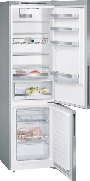 Siemens Hausgeräte KG39EALCA Kühl-Gefrier-Kombination EEK: C (A - G) 337 l Edelstahl-Optik