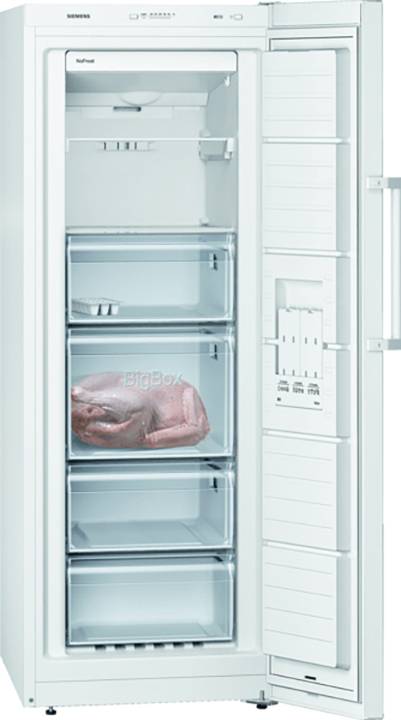 Siemens Hausgeräte GS29NVWEP Gefrierschrank EEK: E (A - G) 200 l Standgerät Weiß