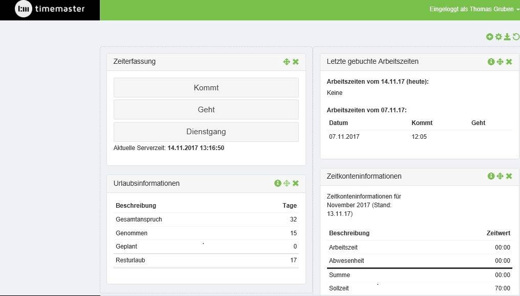 Timemaster WEB Starterset "Mobil" Zeiterfassung Starter-Kit