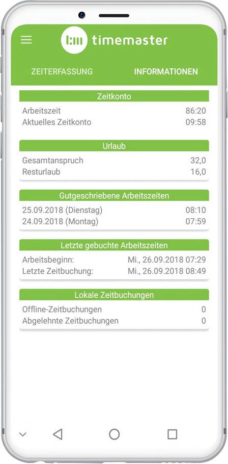 Timemaster WEB Starterset "Mobil" Zeiterfassung Starter-Kit