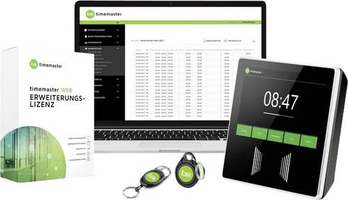 Timemaster WEB Starterset  Office  Zeiterfassung Starter-Kit