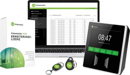 Timemaster WEB Starterset  Office & PC  Zeiterfassung Starter-Kit