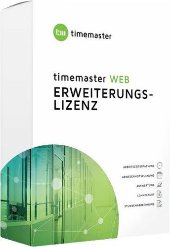 Timemaster 145018 Zeiterfassungssystem Lizenz-Erweiterung