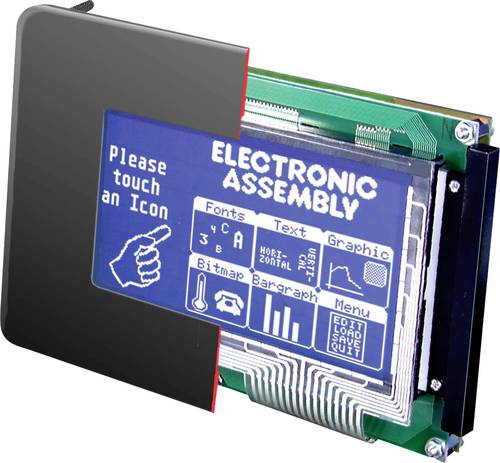 Electronic Assembly LCD-Display (B x H x T) 144 x 104 x 40mm