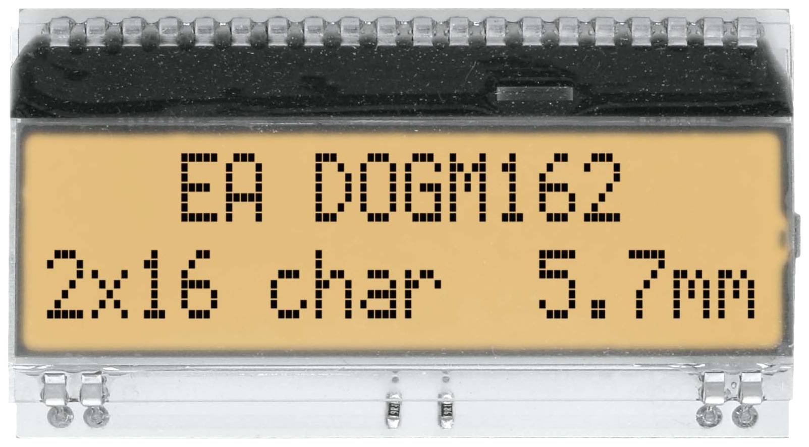 DISPLAY VISIONS 7-Segment-Anzeige Weiß 5.57 mm 3.3 V, 5 V Ziffernanzahl: 2 EADOGM162W-A