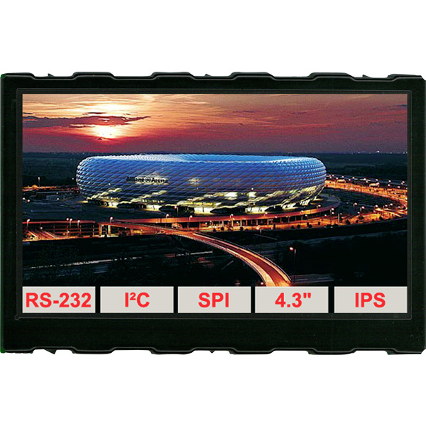 DISPLAY VISIONS LCD-Display (B x H x T) 106.8 x 71 x 10.4mm